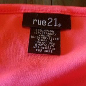 Rue21 Dresses - BRIGHT Orange Lace Dress Rue21 Dresses - BRIGHT Orange Lace Dress
